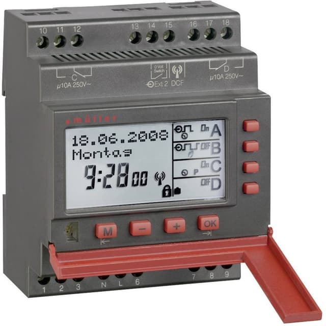 Müller SC 88.40 pro 230V 50-60Hz Timer til DIN-skinne