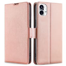 SKALO Nothing Phone (1) Ultrathin Premium Wallet Case - Ruusukulta