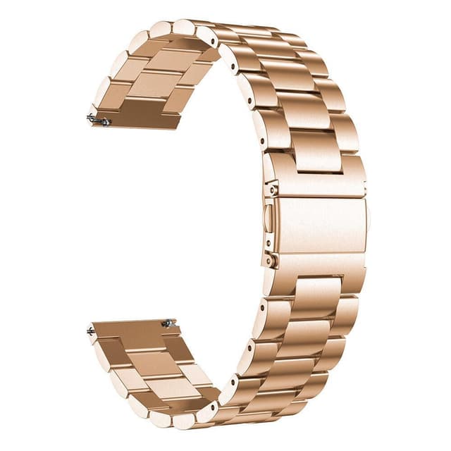 SKALO Link armbånd til Xiaomi Watch S1 / S1 Active - Rosa guld