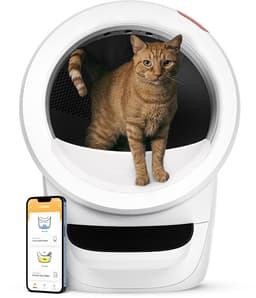 Whisker Litter-Robot 4 Automatic Cat Litter Box - Hvit