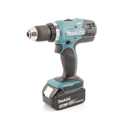 Makita DDF453RFE 2X18V 3,0ah batteridrevet boremaskine, inkl. batteri og transportkuffert