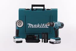 Makita DF457DWLX1 Batteri boremaskine 18 V 1.5 Ah