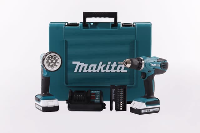 Makita DF457DWLX1 Batteribor 18 V 1,5 Ah