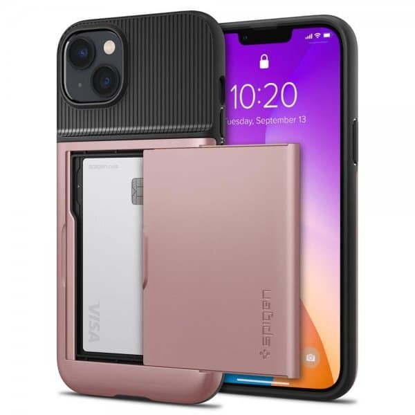 Spigen iPhone 14 Plus Cover Slim Armor CS Rose Gold