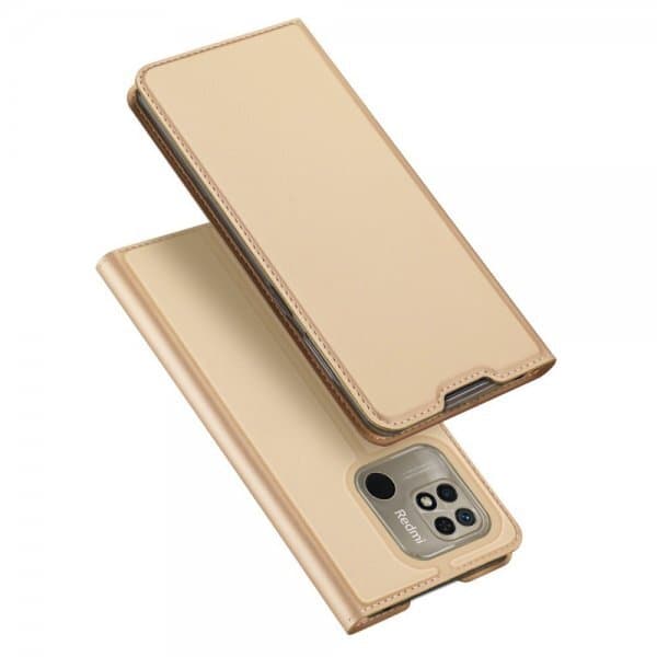 DUX DUCIS Xiaomi Redmi 10C Fodral Skin Pro Series Guld