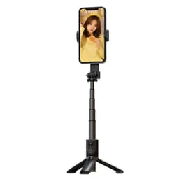 Udtrækkeligt Selfie Stick-stativ med fjernbetjening Sort 15.9-73.5 cm