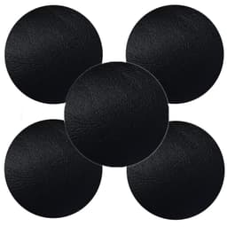 Självhäftande reparationstejp svart 5-pack Diameter: 6 cm