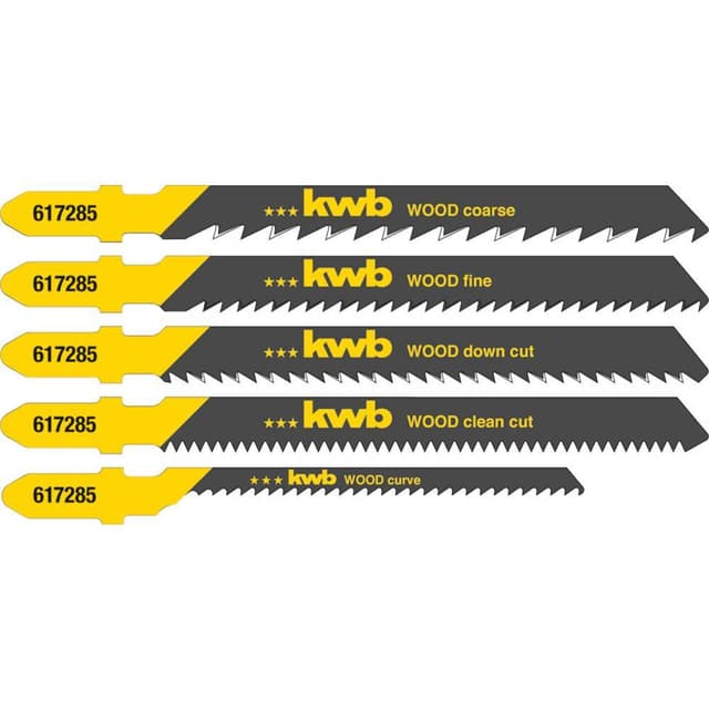 Sticksågsblad kwb 617285 N/A 5 st