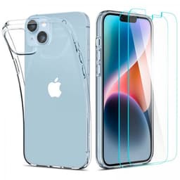 Spigen iPhone 14 Plus Cover Skærmbeskytter Crystal Pack Crystal Clear
