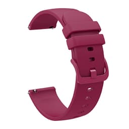 SKALO Silikoniranneke Amazfit GTS 3 - Viininpunainen