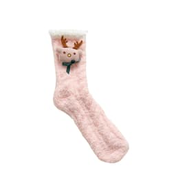 INF Jouluiset sumeat sukat naisille, 3 paria Vaaleanpunainen 26x8 cm