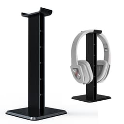 Teline kuulokkeille ja kuulokkeille ABS Black