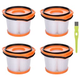 Erstatningsfilter 4-pak Flerfarget Shark WS620/WS630/WS632/WS632BLBRN/WS632GDBRN/WS632GNBRN/WS632PKBRN /WS632RGBRN