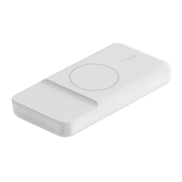 Belkin BPD001BTWH, 10000 mAh, Trådløs lading, 7,5 W, Hvit