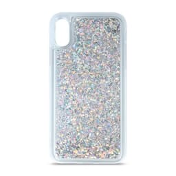Glittrigt bakskal till Xiaomi Redmi 10c 4G Silver