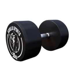 Gorilla Sports Dumbbells GS Rubber - 2,5-40 kg 30 kg