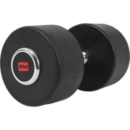 Gorilla Sports Dumbbells PREMIUM gummi 45 kg