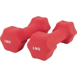 Gorilla Sports Hexagon manualer VINYL 2 x 2,5 kg