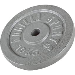 Gorilla Sports Vektskiver JERN Sølv 10 kg