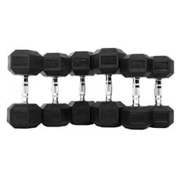 Motion & Fitness PRO Hexagon Dumbbell Pair, Käsipainot Hex 6 kg