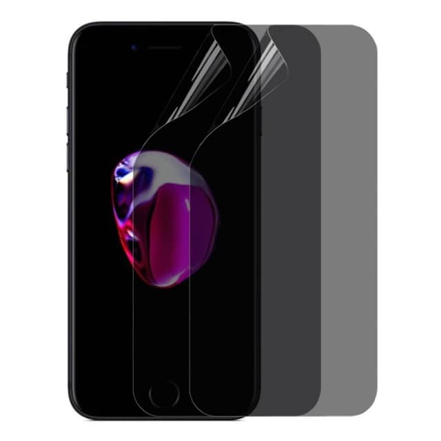 2-pak Privacy Skjermbeskytter 3D Soft HydroGel Apple iPhone 7/8