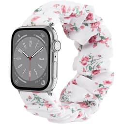 Scrunchie Elastisk armbånd Apple Watch 8 (41mm) - Flower