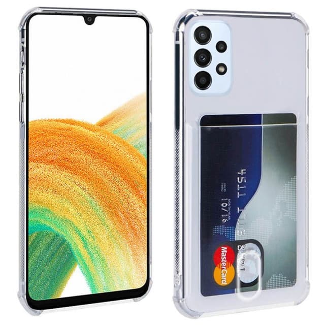 Silikoninen kansi korttipaikalla Samsung Galaxy A33 5G