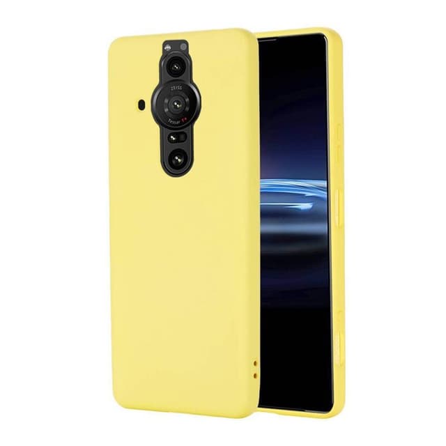 Liquid silikone cover Sony Xperia Pro-I - Gul