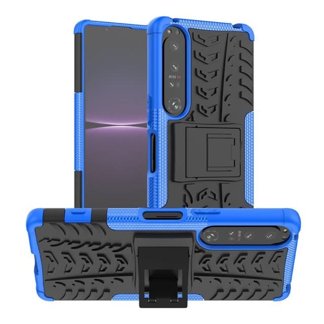 Stødbestandigt cover med stativ Sony Xperia 1 IV - Blå