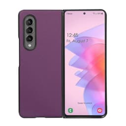 Lær deksel Samsung Galaxy Z Fold 4 - Lilla