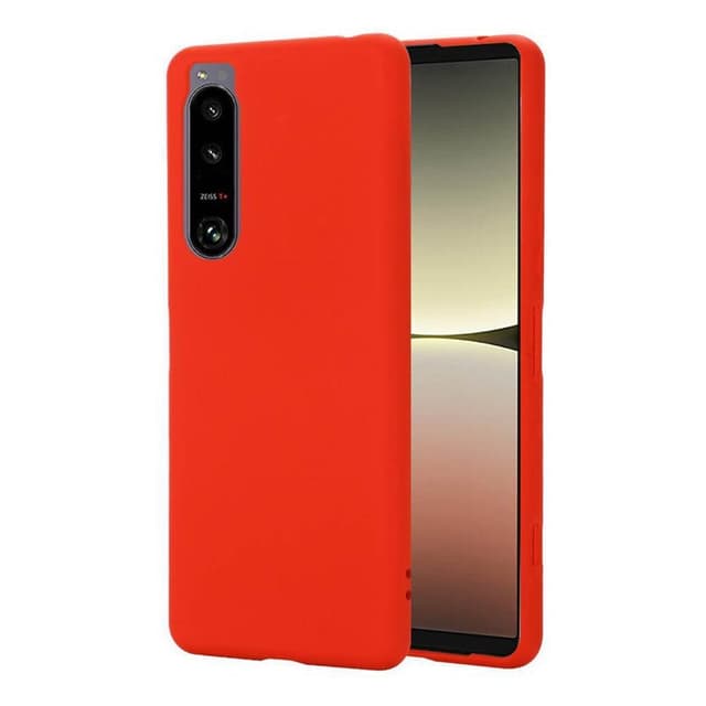 Liquid silikon skal Sony Xperia 5 IV - China Red