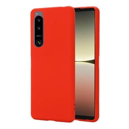 Liquid silikone cover Sony Xperia 5 IV - Rød