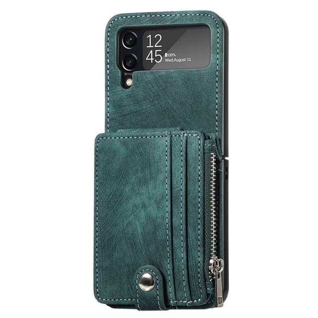 Mobilcover 2i1 Samsung Galaxy Z Flip 4 - Grøn