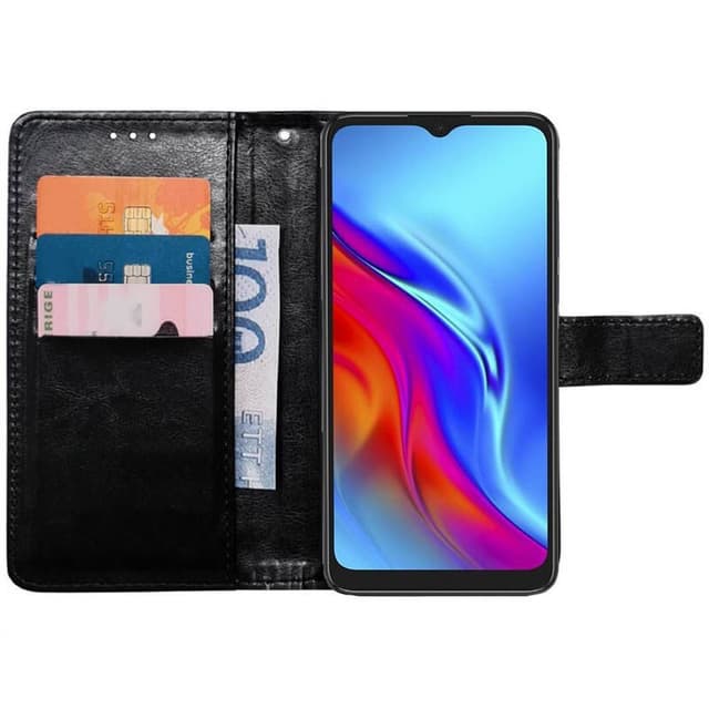 Mobil lommebok 3-kort TCL 20E - Sort