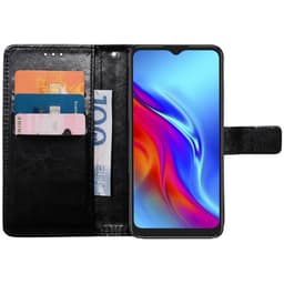 Wallet cover 3-kort TCL 20E - Sort