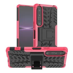 Stødbestandigt cover med stativ Sony Xperia 1 IV - Lyserød