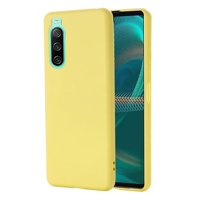 Liquid silikone cover Sony Xperia 10 IV - Gul