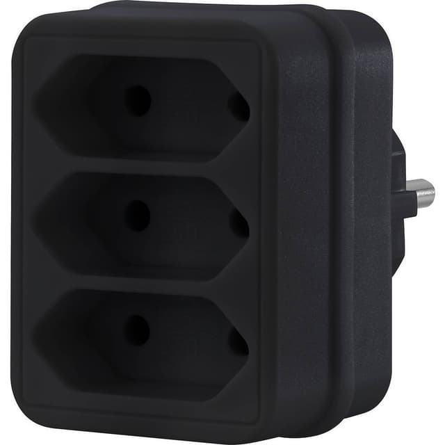 Sygonix SY-4673754 Grenuttag Svart