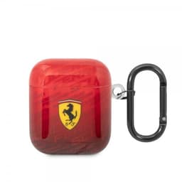 Ferrari AirPods 1/2 Deksel Scuderia Rød