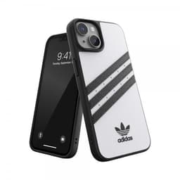 Adidas iPhone 14 Deksel 3 Stripes Snap Case Hvit Svart