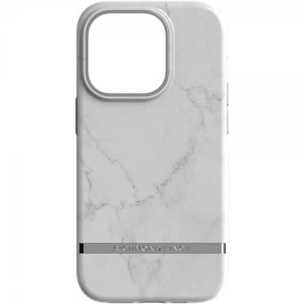 Richmond & Finch iPhone 14 Pro Cover White Marble