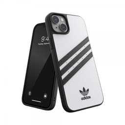 Adidas iPhone 14 Plus Skal 3 Stripes Snap Case Vit Svart