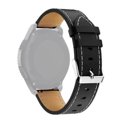 SKALO Läderarmband till Amazfit GTS 4 Mini - Svart