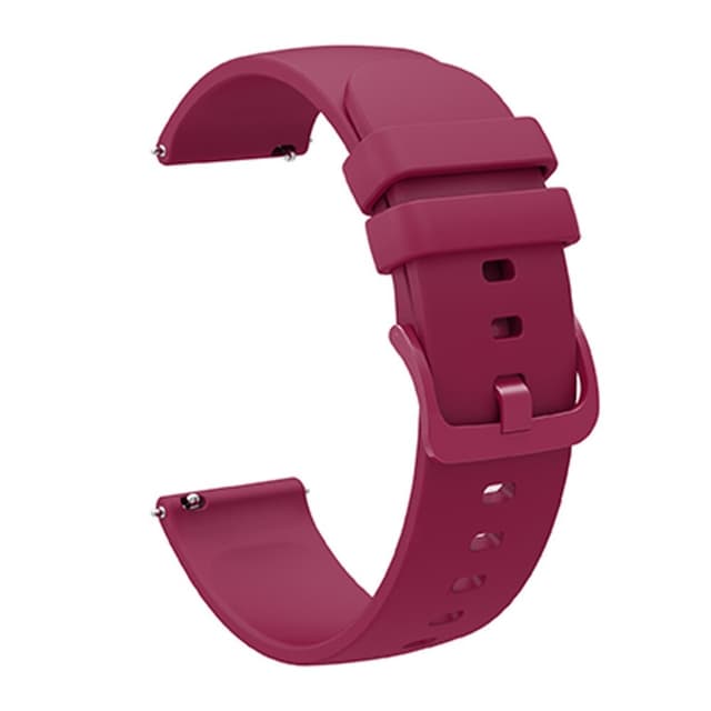 SKALO Silikoniranneke Garmin Venu 2 Plus - Viininpunainen