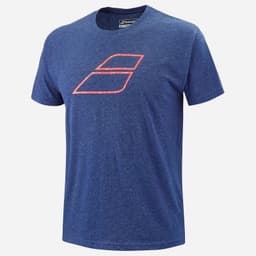 Babolat Exercise Big Flag Tee Oranssi/Tummansininen L