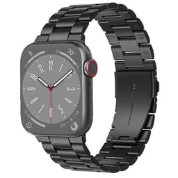 Armband rostfritt stål Apple Watch 8 (41mm) - Svart
