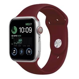 Urheiluranneke Apple Watch SE 2022 (44mm) - Wine red