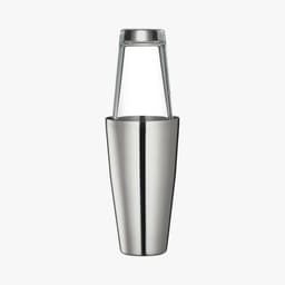 BOSTON Shaker i rustfrit stål / glas 400ml