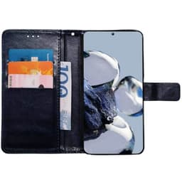 Wallet cover 3-kort Xiaomi 12T Pro - Mørkeblå