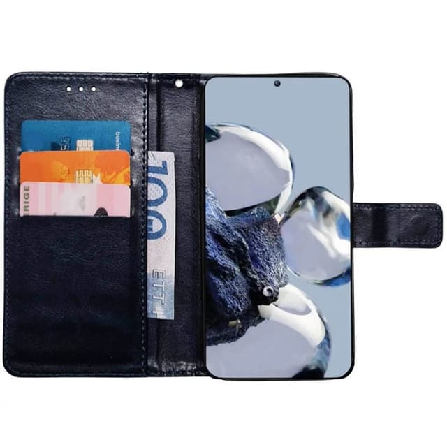 Wallet cover 3-kort Xiaomi 12T Pro - Mørkeblå